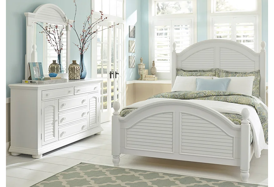 Summer House King Bedroom Group by Liberty Furniture at Esprit Decor Home Furnishings